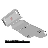 Vonnies Heavy Duty Bash Plates Black (1st/2nd/3rd/4th) For Mistubishi Pajero NT 2009-2012