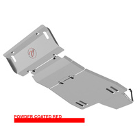 Vonnies Heavy Duty Bash Plates Red (1st/2nd/3rd/4th) For Mistubishi Pajero NP 2002-2006