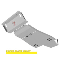 Vonnies Heavy Duty Bash Plates Yellow (1st/2nd/3rd/4th) For Mistubishi Pajero NP 2002-2006