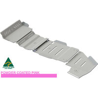 Vonnies Heavy Duty Bash Plates Pink (1st/2nd/3rd/4th) For Mitsubishi Pajero Sport QE 2015-On