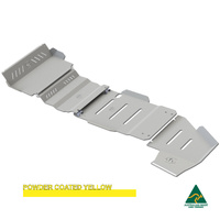 Vonnies Heavy Duty Bash Plates Yellow (1st/2nd/3rd/4th) For Mitsubishi Pajero Sport QE/QF/QG 2015-On