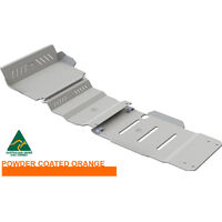 Vonnies Heavy Duty Bash Plates Orange (1st/2nd/3rd) For Mitsubishi Pajero Sport QE 2015-On