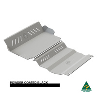 Vonnies Heavy Duty Bash Plates Black (1st & 2nd) For Mitsubishi Pajero Sport QE/QF/QG 2015-On