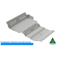 Vonnies Heavy Duty Bash Plates Blue (1st & 2nd) For Mitsubishi Pajero Sport QE 2015-On