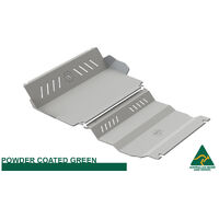 Vonnies Heavy Duty Bash Plates Green (1st & 2nd) For Mitsubishi Pajero Sport QE 2015-On