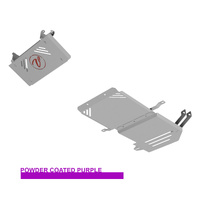 Vonnies Heavy Duty Bash Plates Purple (1st/2nd/3rd) For Suzuki Jimny JB74 2019-On