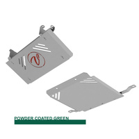 Vonnies Heavy Duty Bash Plates Green (1st & 2nd) For Suzuki Jimny JB74 2019-On