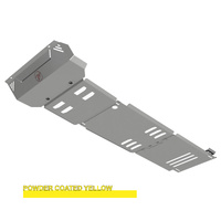 Vonnies Heavy Duty Bash Plates Yellow (1st/2nd/3rd/4th) For Isuzu D-Max Series 3 2020-On