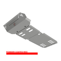 Vonnies Heavy Duty Bash Plates Red (1st/2nd/3rd) For Isuzu D-Max Series 3 2020-On