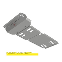 Vonnies Heavy Duty Bash Plates Yellow (1st/2nd/3rd) For Isuzu D-Max Series 3 2020-On