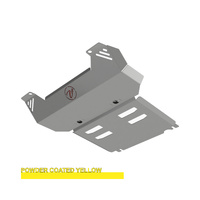 Vonnies Heavy Duty Bash Plates Yellow (1st & 2nd) For Isuzu D-Max Series 3 2020-On