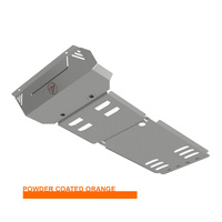 Vonnies Heavy Duty Bash Plates Orange (1st/2nd/3rd) For Isuzu MU-X Series 2 7/2021-On