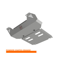 Vonnies Heavy Duty Bash Plates Orange (1st & 2nd) For Isuzu MU-X Series 2 7/2021-On