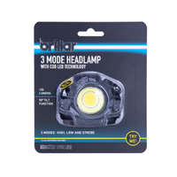 Brillar 3 Mode Headlamp W/Cobb Led