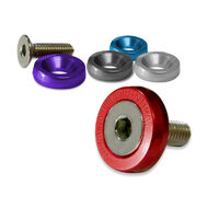 Autotecnica Billet Fender Washer Kit Blue BWBBL