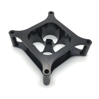 Autotecnica 2" 4150 Carburetor Spacer Square Bore 4 Port Black(1030-2-BK) DS1030-2BK