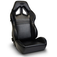 SAAS Seat Dual Recline Kombat Black PU Leather ADR Compliant