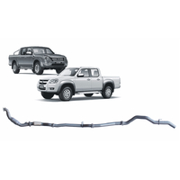 Redback Extreme Duty Exhaust to suit Ford Ranger (01/2006 - 08/2011), Mazda BT-50 (11/2006 - 10/2011)