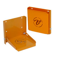 Vonnies Orange Universal Folding Step for Canopies, Caravans, Trailers, RVs Australian Made