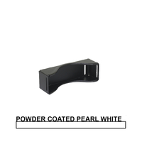 Vonnies White Slimeline 2Kg Gas Bottle Holder for Canopies, Caravans, Trailers, RVs Australian Made