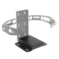 Vonnies Black Bottom Mount Adaptor Plate for 2KG 'Claw' Gas Bottle Holder Australian Made