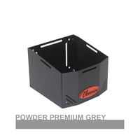 Vonnies Grey 'Tub' 2Kg Gas Bottle Holder for Canopies, Caravans, Trailers, RVs Australian Made