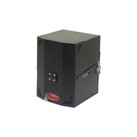 Vonnies Black 'Tub' 2Kg Gas Bottle Holder with Lockable Lid for Canopies, Caravans, Trailers, RVs Australian Made