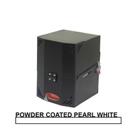 Vonnies White 'Tub' 2Kg Gas Bottle Holder with Lockable Lid for Canopies, Caravans, Trailers, RVs Australian Made