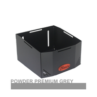 Vonnies Grey 'Tub' 9Kg Gas Bottle Holder for Canopies, Caravans, Trailers, RVs Australian Made
