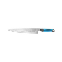 Gerber Salt Water Sengyo Sushi Knife - 9.5 | Cyan Grip | Ideal for Backpacking, Camping, Hunting, Fishing
