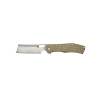 Gerber Flatiron Fine Edge Folding Cleaver Pocket Knife - Green | Everyday Carry