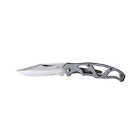 Gerber Paraframe Mini Stainless Steel Serrated Folding Pocket Knife | Everyday Carry