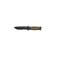 Gerber Strongarm Fixed Blade Knife, Coyote, Serrated