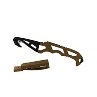 Gerber Crisis Hook Knife - Tan Folding | Emergency Tool