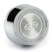 SAAS Horn Button Chrome Billet Tall Suit Deep Dish