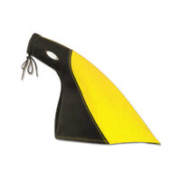 Autotecnica Genuine Leather Handbrake Cover Yellow & Black HBC2Y