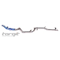 Torqit 3.5" Single Exit Exhaust FOR TOYOTA 79 SERIES 4.5L SINGLE CAB LANDCRUISER HS8130SS-390: Enhance Exhaust Performance