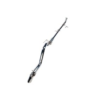 Torqit 3" DPF Back Exhaust for 2.8L Hilux: Performance Enhancement