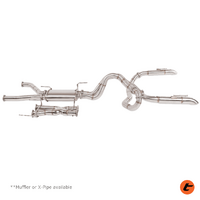 Torqit Twin Exit Exhaust HS8138XSS-Twin: Superior Dual Exhaust Performance