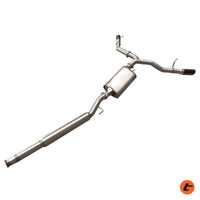 Torqit Twin Exit 3" Cat Back Performance Exhaust for Jeep Gladiator