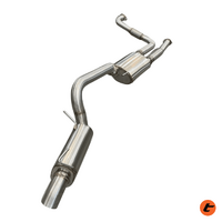 Torqit Twin 3" into Single 3" Cat Back Exhaust for Y62 Patrol