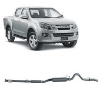 Redback Exhausts Exhaust System to suit Isuzu D-MAX (10/2016 - 06/2020)