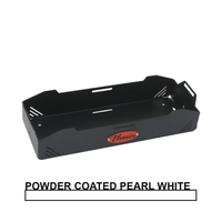 Vonnies White 20L Roof Mounted Single Jerry Can Holder for Water & Fuel. Australian Made