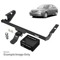 TAG Standard Duty Towbar to suit Hyundai Excel (11/1997 - 2000) - Direct Fit Wiring Harness
