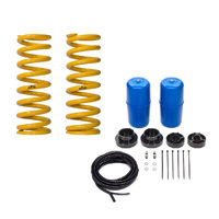 King Springs Airbag Man Combo, Standard Height Rear Coil Springs with Air Suspension Kit for Nissan Patrol GU Y62 2011-on