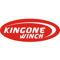 KING ONE WINCH 9000lb 12v - WITH INTERNAL BRAKE & WIRE ROPE
