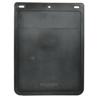 ROADSAFE - BLACK RUBBER MUDFLAP BLACK 230 (W) X 305MM (DROP) 1PC
