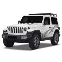 Jeep Wrangler JL 2 Door (2018-Current) Slimline II 1/2 Roof Rack Kit