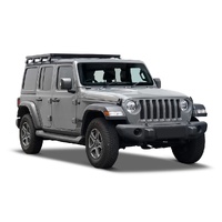 Jeep Wrangler JL 4 Door (2018-Current) Slimline II 1/2 Roof Rack Kit - by Front Runner