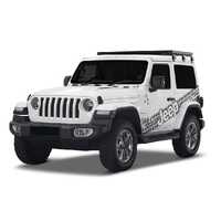 Jeep Wrangler JL 2 Door (2018-Current) Slimline II 1/2 Roof Rack Kit / Tall